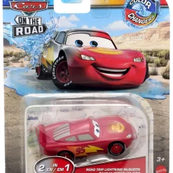 Wholesale 😀 Disney / Pixar Cars Color Changers On The Road Road Trip Lightning McQueen Diecast Car 🎉