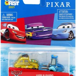 Best Pirce 👏 Disney / Pixar Cars Cars 3 Pixar Fest 2021 Luigi & Guido Diecast Car 🔥