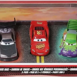 Top 10 ⌛ Disney / Pixar Cars Tuners Race Die Cast Car 5-Pack [Lightning McQueen, DJ, Boost, Wingo & Snot Rod, Damaged Package] 🎉