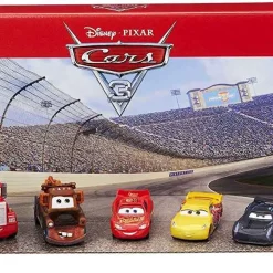 Budget 🌟 Disney / Pixar Cars Florida 500 Piston Cup Race Diecast Car 5-Pack Collection [Lightning McQueen, Mater, Cruz Ramirez, Jackson Storm & Mack] 😉