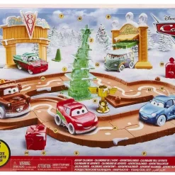 Budget 😍 Disney / Pixar Cars Die Cast Metal Mini Racers 2022 Advent Calendar 🎁