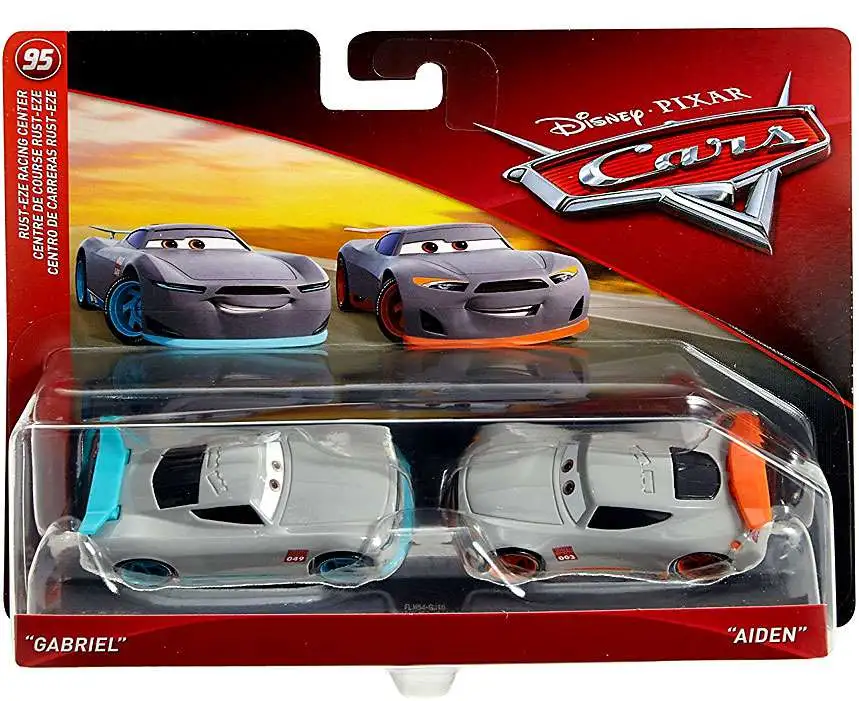 Budget π Disney / Pixar Cars Cars 3 Rust-Eze Racing Center Gabriel & Aiden Diecast 2-Pack π₯ 1 Budget π Disney / Pixar Cars Cars 3 Rust-Eze Racing Center Gabriel & Aiden Diecast 2-Pack π₯