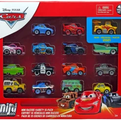 Cheapest 🤩 Disney / Pixar Cars Die Cast Metal Mini Racers Mini Racers Variety Exclusive Car 15-Pack [2021] ✨