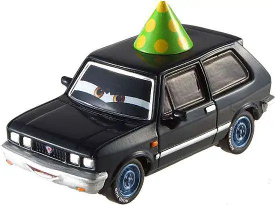 Wholesale 𧨠Disney / Pixar Cars Cars 2 Main Series Alexander Hugo with Party Hat Exclusive Diecast Car π 2 Wholesale 𧨠Disney / Pixar Cars Cars 2 Main Series Alexander Hugo with Party Hat Exclusive Diecast Car π - Image 2