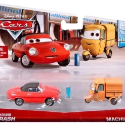 Hot Sale 💯 Disney / Pixar Cars Mainline Shawn Krash & Sal Machiani Diecast Car 2-Pack #4/9 & 5/9 🎉