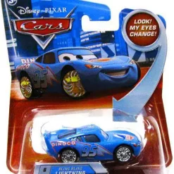 Discount 🤩 Disney / Pixar Cars Lenticular Eyes Series 2 Bling Bling Lightning McQueen Diecast Car ⭐
