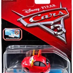 New ✨ Disney / Pixar Cars Cars 3 Maddy McGear Diecast Car [Bonus Collector Card] 🔥