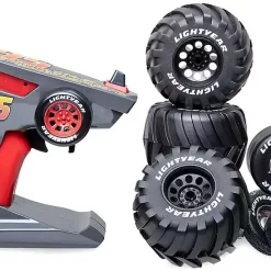 Best deal 🎉 Disney / Pixar Cars Cars 3 Build to Race Lightning McQueen Exclusive R/C Vehicle [2021] 🌟 -Disney Cars Shop c3buildracelightningmcqueen inset4