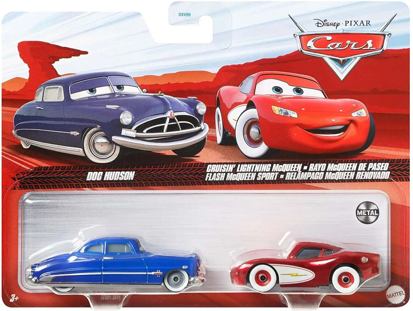 Best deal ๐งจ Disney / Pixar Cars Cars 3 Metal Doc Hudson & Cruisin' Lightning McQueen Diecast Car 2-Pack ๐ฏ 1 Best deal ๐งจ Disney / Pixar Cars Cars 3 Metal Doc Hudson & Cruisin' Lightning McQueen Diecast Car 2-Pack ๐ฏ