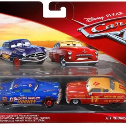 Top 10 🔥 Disney / Pixar Cars Cars 3 Doc's Racing Days Dirt Track Fabulous Hudson Hornet & Jet Robinson Diecast 2-Pack ✔️