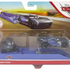 Promo 🧨 Disney / Pixar Cars Cars 3 Jackson Storm Diecast Car & Launcher 🎁