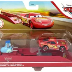Cheap 😀 Disney / Pixar Cars Cars 3 Lightning McQueen Diecast Car & Launcher [2021] 🎉