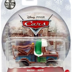 Buy 👏 Disney / Pixar Cars Cars Holiday Metal Mater with Hat Diecast Car 🧨