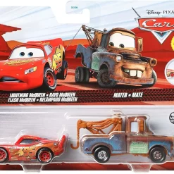 Coupon โญ Disney / Pixar Cars Cars 3 Metal Lightning McQueen & Mater Diecast Car 2-Pack โ