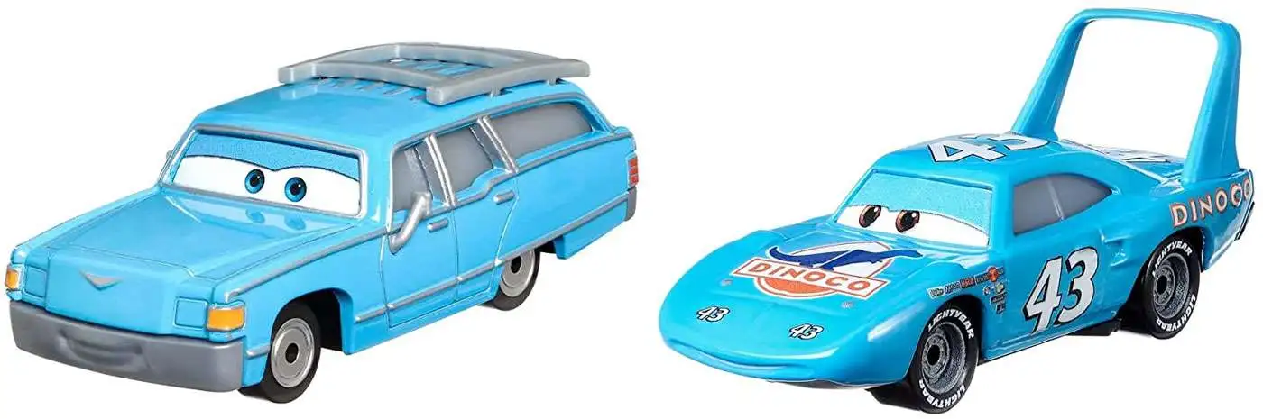 Flash Sale 💯 Disney / Pixar Cars Cars 3 Metal Mrs. The King & Strip Weathers AKA "The King" Diecast Car 2-Pack 🌟 2 Flash Sale 💯 Disney / Pixar Cars Cars 3 Metal Mrs. The King & Strip Weathers AKA "The King" Diecast Car 2-Pack 🌟 - Image 2