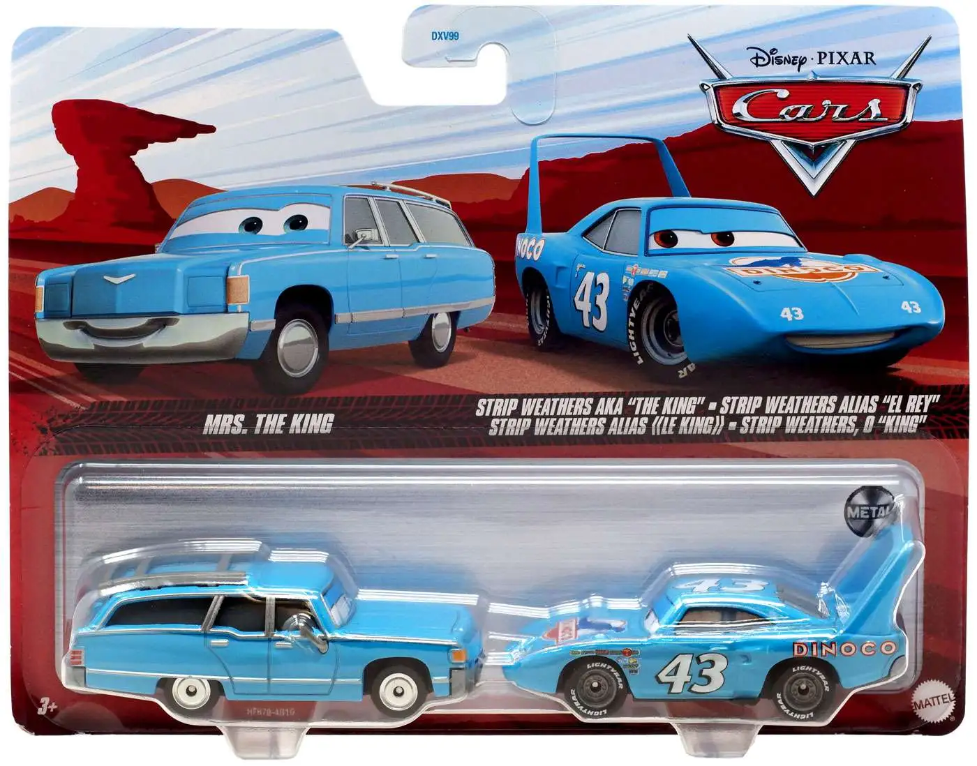 Flash Sale 💯 Disney / Pixar Cars Cars 3 Metal Mrs. The King & Strip Weathers AKA "The King" Diecast Car 2-Pack 🌟 1 Flash Sale 💯 Disney / Pixar Cars Cars 3 Metal Mrs. The King & Strip Weathers AKA "The King" Diecast Car 2-Pack 🌟