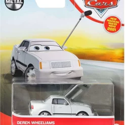Hot Sale 🥰 Disney / Pixar Cars Cars 3 Metal Derek Wheeliams Diecast Car 💯