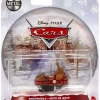 Deals 🧨 Disney / Pixar Cars Cars Holiday Metal Snowmobile Diecast Car 💯