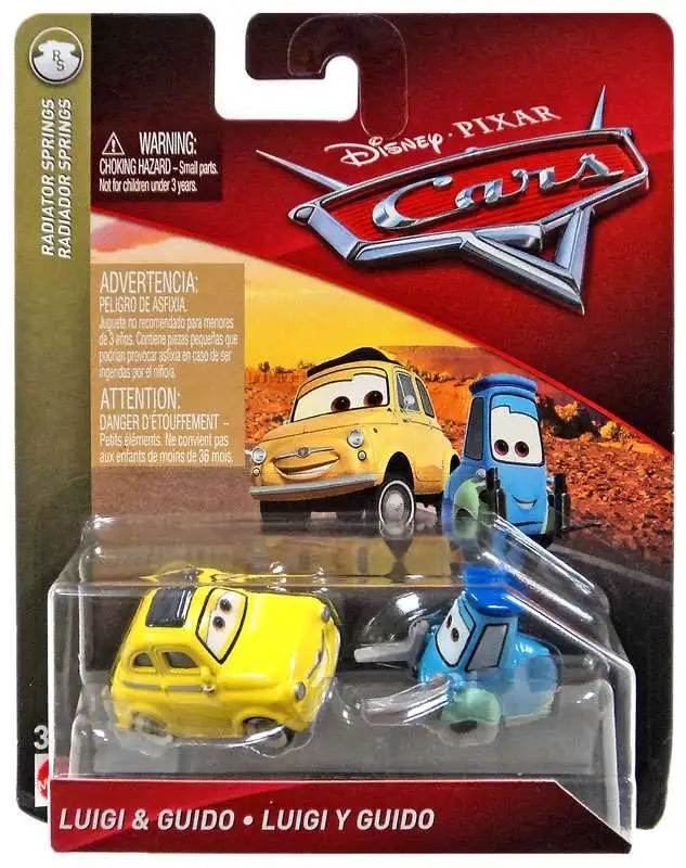 Hot Sale ๐ฅฐ Disney / Pixar Cars Cars 3 Radiator Springs Luigi & Guido Diecast Car 2-Pack ๐ 1 Hot Sale ๐ฅฐ Disney / Pixar Cars Cars 3 Radiator Springs Luigi & Guido Diecast Car 2-Pack ๐