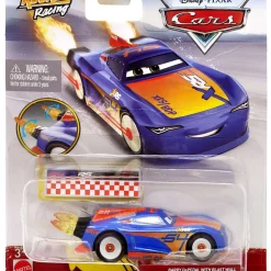 Discount 🎉 Disney / Pixar Cars Cars 3 Rocket Racing Barry DePedal with Blast Wall Diecast Car 🧨