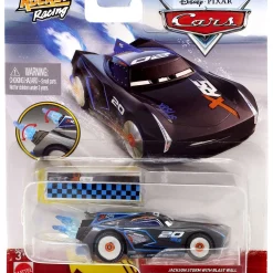 Best deal 🔔 Disney / Pixar Cars Cars 3 Rocket Racing Jackson Storm with Blast Wall Diecast Car 🔔
