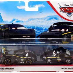 Cheapest 🔔 Disney / Pixar Cars Cars 3 WGP Lewis Hamilton & Bruce Boxmann Diecast 2-Pack 👍