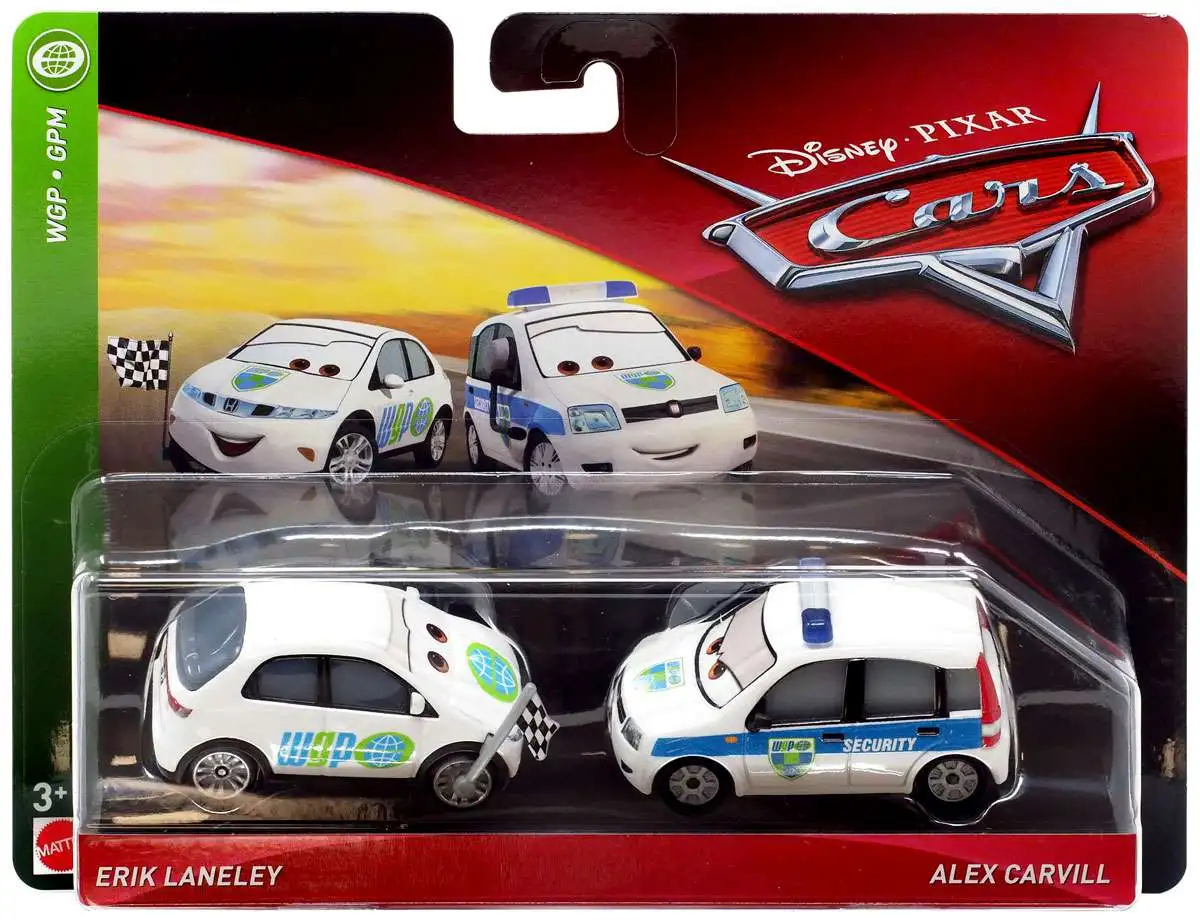 Discount π Disney / Pixar Cars Cars 3 WGP Erik Laneley & Alex Carvill Diecast 2-Pack π 1 Discount π Disney / Pixar Cars Cars 3 WGP Erik Laneley & Alex Carvill Diecast 2-Pack π