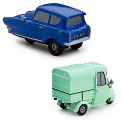 Flash Sale ❤️ Disney / Pixar Cars Cars 2 1:43 Collectors Case Ape & Tomber Exclusive Diecast Cars 💯 -Disney Cars Shop cars2apetomber inset2