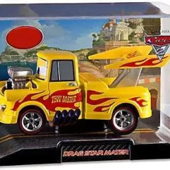 Hot Sale 𧨠Disney / Pixar Cars Cars 2 1:43 Collectors Case Drag Star Mater Exclusive Diecast Car π