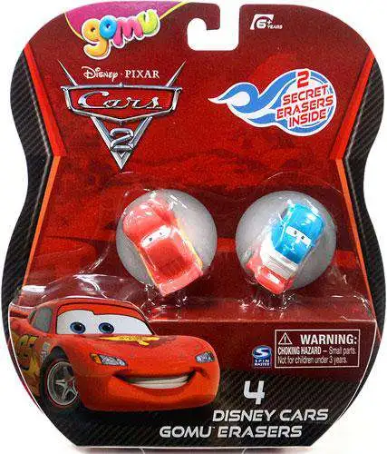 Best Sale π₯° Disney / Pixar Cars Cars 2 Gomu Lightning McQueen & Raoul Caroule Gomu Erasers 4-Pack π 1 Best Sale π₯° Disney / Pixar Cars Cars 2 Gomu Lightning McQueen & Raoul Caroule Gomu Erasers 4-Pack π