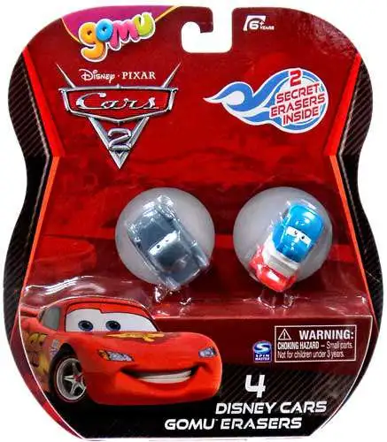 Budget π Disney / Pixar Cars Cars 2 Gomu Finn McMissile & Raoul Caroule Gomu Erasers 4-Pack βοΈ 1 Budget π Disney / Pixar Cars Cars 2 Gomu Finn McMissile & Raoul Caroule Gomu Erasers 4-Pack βοΈ
