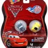 Best Sale 😉 Disney / Pixar Cars Cars 2 Gomu Finn McMissile & Luigi Gomu Erasers 4-Pack ⌛