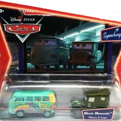 Deals 🛒 Disney / Pixar Cars Supercharged Movie Moments Fillmore & Sarge Diecast Car 2-Pack 😍