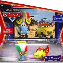 Discount β¨ Disney / Pixar Cars Supercharged Movie Moments Luigi & Guido in Ferrari Gear Diecast Car 2-Pack βοΈ