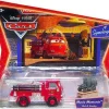 Best Pirce 🌟 Disney / Pixar Cars Supercharged Movie Moments Red the Firetruck & Stanley Diecast Car 2-Pack ⭐