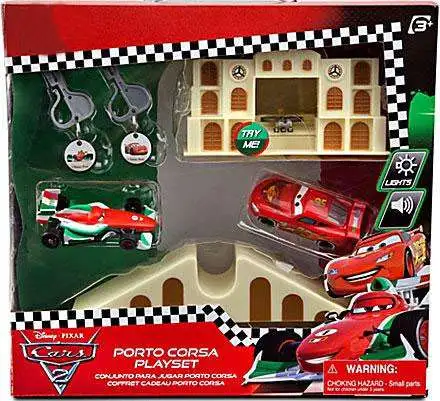 Best deal 🛒 Disney / Pixar Cars Cars 2 Key Chargers Porto Corsa Exclusive Keychargers Playset ✔️ 1 Best deal 🛒 Disney / Pixar Cars Cars 2 Key Chargers Porto Corsa Exclusive Keychargers Playset ✔️