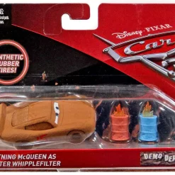 Buy 🔔 Disney / Pixar Cars Cars 3 Demo Derby Lightning McQueen as Chester Whipplefilter Diecast Car [Damaged Package] ❤️