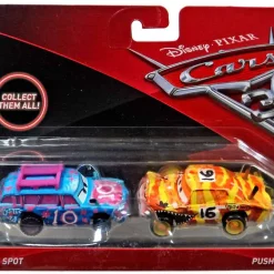 Best Pirce 🎉 Disney / Pixar Cars Cars 3 Blind Spot & Pushover Diecast 2-Pack ✨