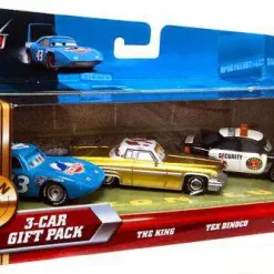 Wholesale 👍 Disney / Pixar Cars Multi-Packs Piston Cup 3-Car Gift Pack Diecast Car Set [Dinoco] 🥰