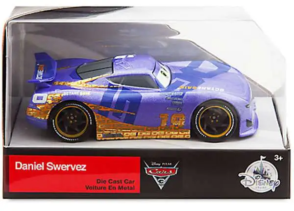 Promo ❤️ Disney / Pixar Cars Cars 3 Daniel Swervez Exclusive Diecast Car ✔️ 1 Promo ❤️ Disney / Pixar Cars Cars 3 Daniel Swervez Exclusive Diecast Car ✔️