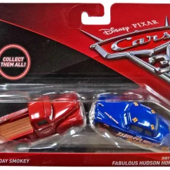 Top 10 ❤️ Disney / Pixar Cars Cars 3 Heyday Smokey & Dirt Track Fabulous Hudson Hornet Diecast 2-Pack 🛒