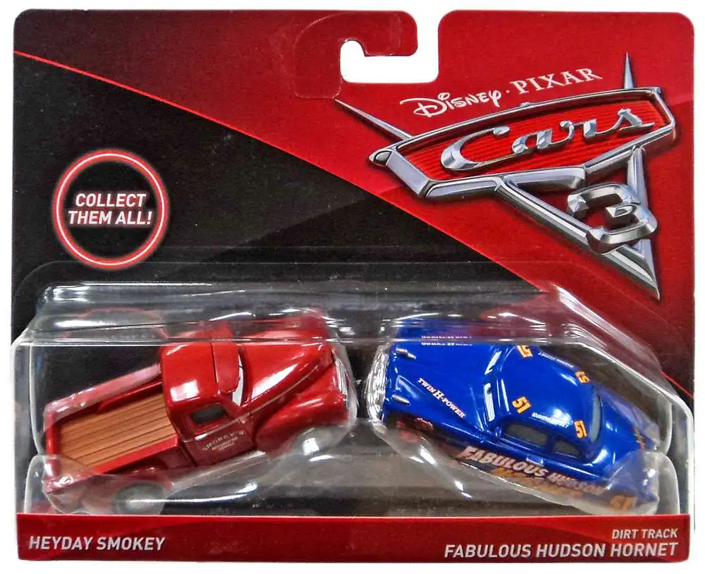 Top 10 β€οΈ Disney / Pixar Cars Cars 3 Heyday Smokey & Dirt Track Fabulous Hudson Hornet Diecast 2-Pack π 1 Top 10 β€οΈ Disney / Pixar Cars Cars 3 Heyday Smokey & Dirt Track Fabulous Hudson Hornet Diecast 2-Pack π