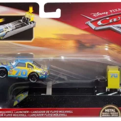 Promo ⭐ Disney / Pixar Cars Cars 3 Floyd Mulvihill Diecast Car & Launcher 🔥