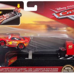 Budget 🎁 Disney / Pixar Cars Cars 3 Lightning McQueen Diecast Car & Launcher [Damaged Package] 😍