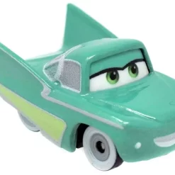 Brand new 🧨 Disney Cars Die Cast Mini Racers Flo Car [Loose] 🎁