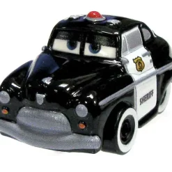 Deals 😉 Disney Cars Die Cast Mini Racers Sheriff Car [Loose] 🎉