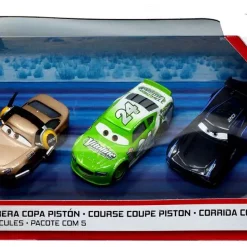 Coupon ✨ Disney / Pixar Cars Cars 3 Piston Cup Race Diecast Car 5-Pack [Shannon Spokes, Danny Swerves, Lightning McQueen, Jackson Storm & Brick Yardley] ⌛