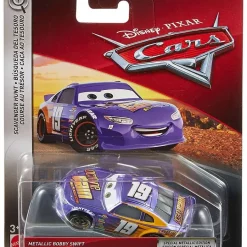 Wholesale 🎁 Disney / Pixar Cars Cars 3 Scavenger Hunt Metallic Bobby Swift Diecast Car 🎉