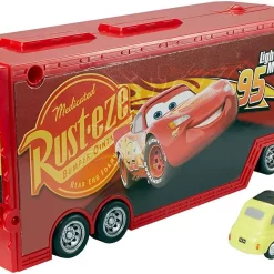 Cheapest 🔥 Disney / Pixar Cars Cars 3 Travel Time Mack Playset [with Luigi & Guido] 🎁 -Disney Cars Shop cars3timetravmack inset2