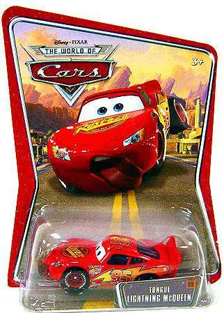 Hot Sale ๐ Disney / Pixar Cars The World of Cars Series 1 Tongue Lightning McQueen Diecast Car โจ 1 Hot Sale ๐ Disney / Pixar Cars The World of Cars Series 1 Tongue Lightning McQueen Diecast Car โจ